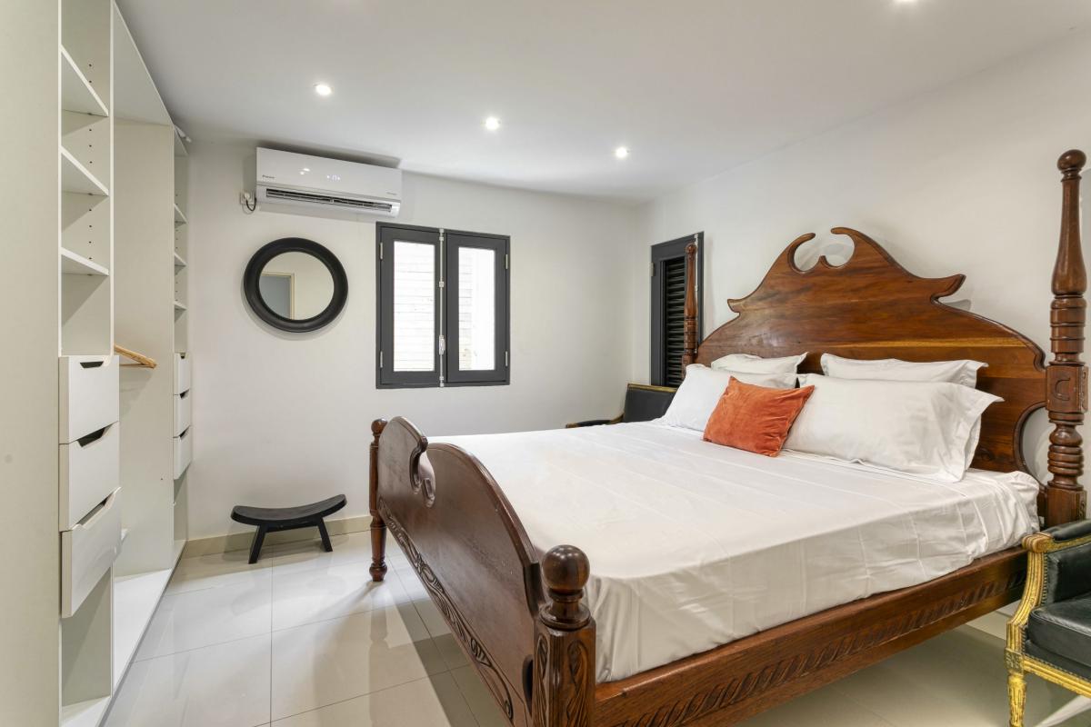Location villa Saint Martin Mont Vernon - 6 chambres 14 personnes piscine vue mer salle de sport solarium terrain de pétanque (23)